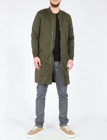 Geaca Zara, verde Verde