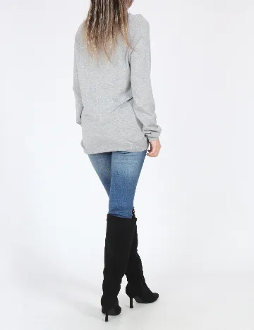 Bluza Bershka, gri Gri