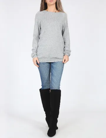 Bluza Bershka, gri Gri