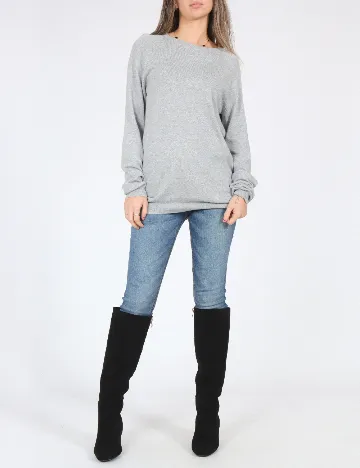 Bluza Bershka, gri Gri