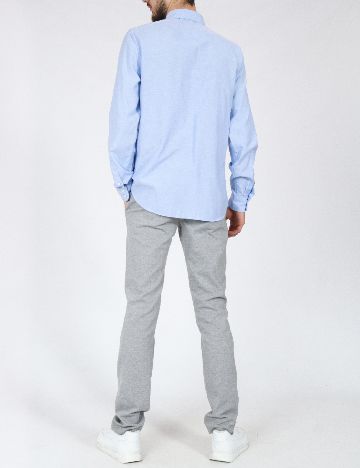 Camasa Bershka, albastru