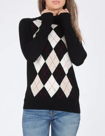 Pulover Zara, negru Negru