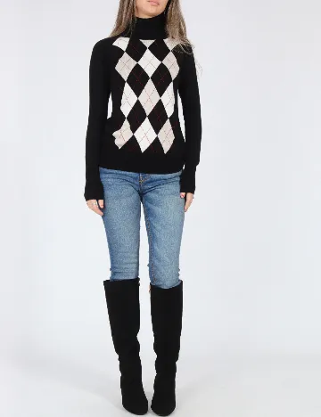 Pulover Zara, negru Negru