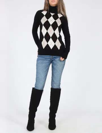 Pulover Zara, negru Negru