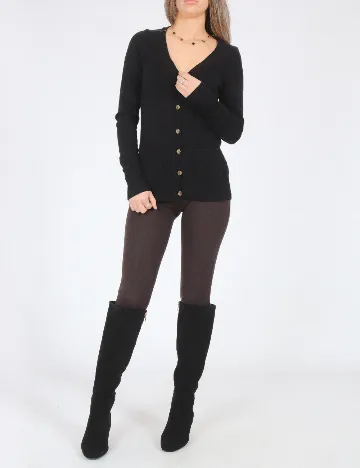 Cardigan Zara, negru Negru