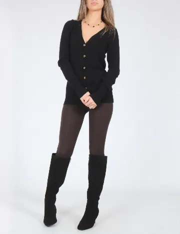 Cardigan Zara, negru Negru