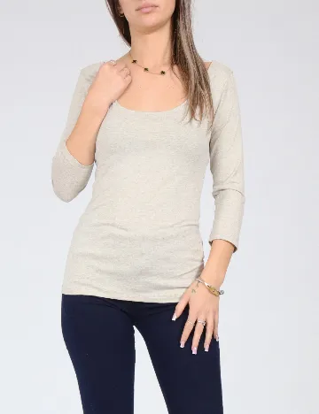 Bluza Bershka, gri deschis Gri