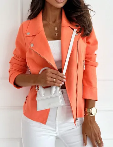 Jacheta SHEIN, portocaliu Portocaliu