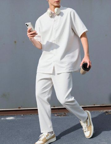 Compleu Shein Kids, alb