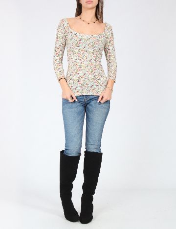 Bluza Bershka, floral print