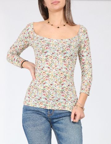 Bluza Bershka, floral print