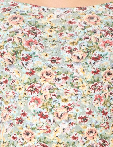 Bluza Bershka, floral print