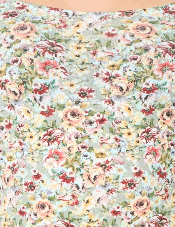 Bluza Bershka, floral print Floral print