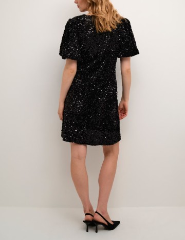 Rochie scurta Cream, negru