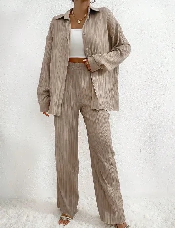 Compleu SHEIN, bej Crem