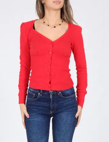 Cardigan Zara, rosu Rosu