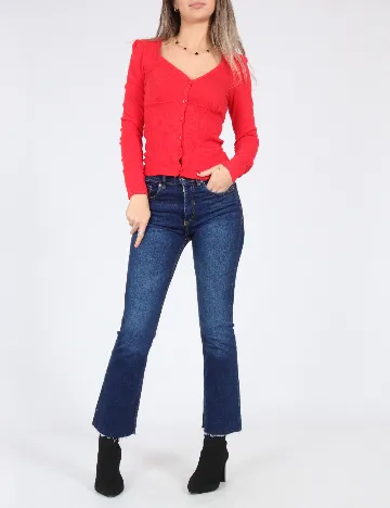 Cardigan Zara, rosu Rosu