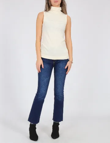 Bluza Zara, ecru Alb