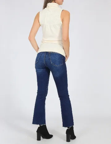 Bluza Zara, ecru Alb