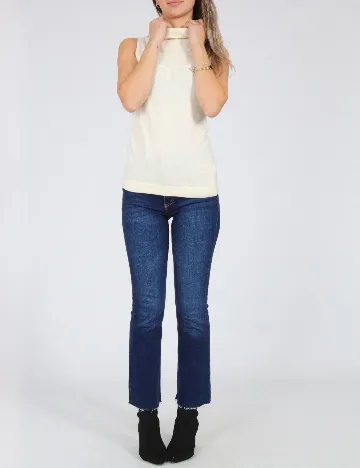 Bluza Zara, ecru Alb