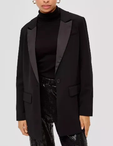 Sacou Q/S, negru Negru