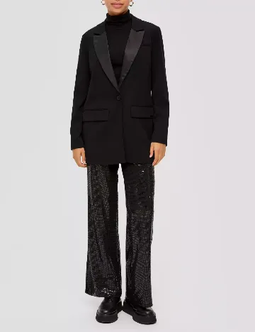 Sacou Q/S, negru Negru