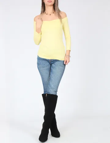 Bluza Bershka, galben Galben