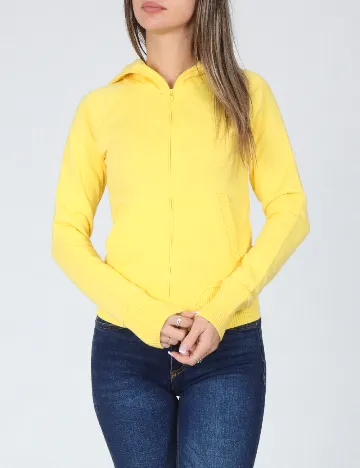 Hanorac Zara, galben Galben