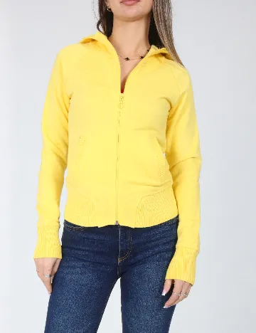 Hanorac Zara, galben Galben