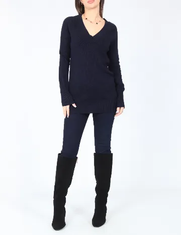 Bluza Zara, bleumarin Albastru