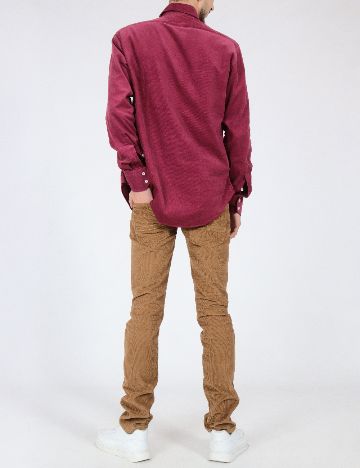 Pantaloni Zara, maro