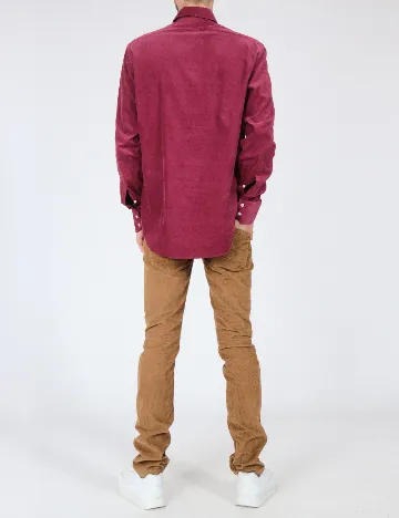 Camasa Zara, pruna Mov