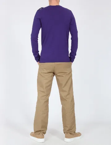 Bluza Bershka, albastru Albastru