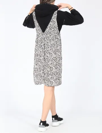 Set rochie si bluza Zara, alb/negru Alb