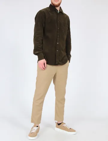 Camasa Zara, verde Verde