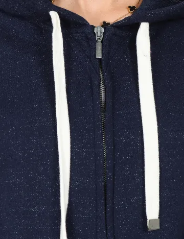 Hanorac Bershka, bleumarin Albastru