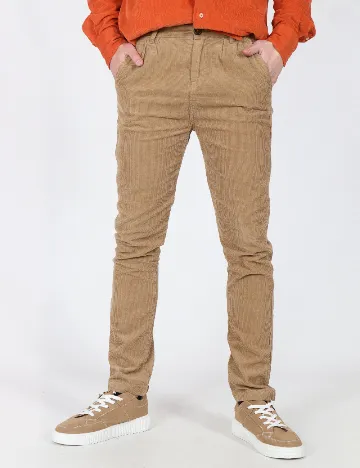 Pantaloni Zara, crem Crem