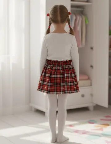 Fusta Zara, rosu Rosu