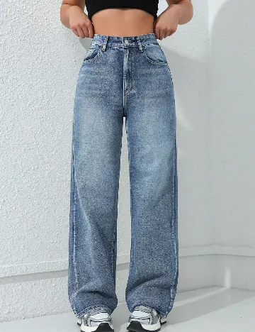 Blugi SHEIN, albastru Albastru