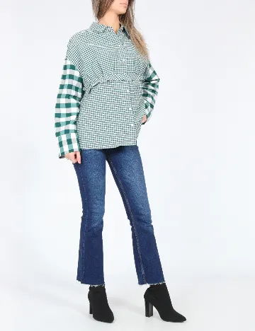 Camasa Zara, verde Verde