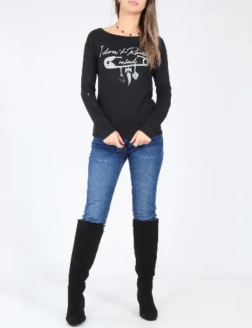 Bluza Zara, negru Negru