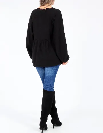 Bluza Zara, negru Negru