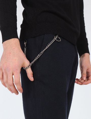 Pantaloni Zara, bleumarin