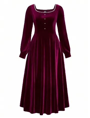 Rochie medie SHEIN CURVE, mov Mov