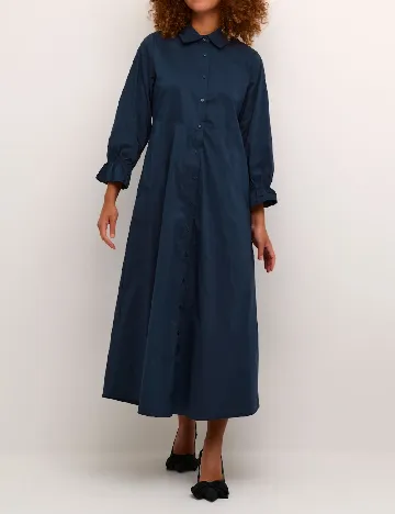 Rochie lunga Culture, bleumarin inchis Albastru