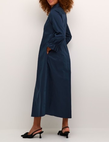 Rochie lunga Culture, bleumarin inchis