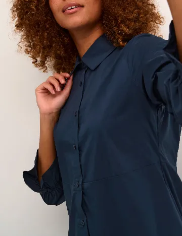 Rochie lunga Culture, bleumarin inchis Albastru