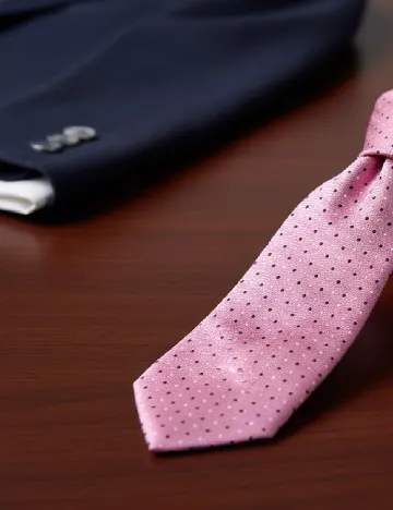 Cravata Zara, roz Roz
