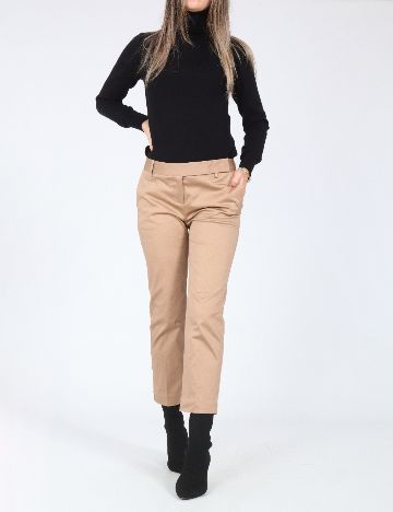 Pantaloni Zara, maro