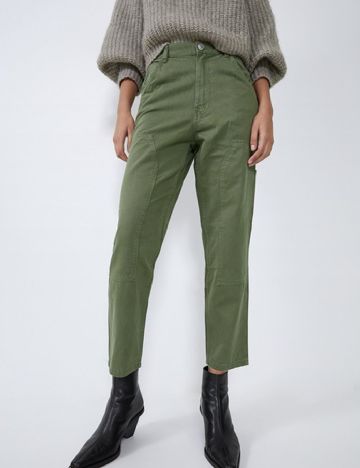 Pantaloni Zara, verde